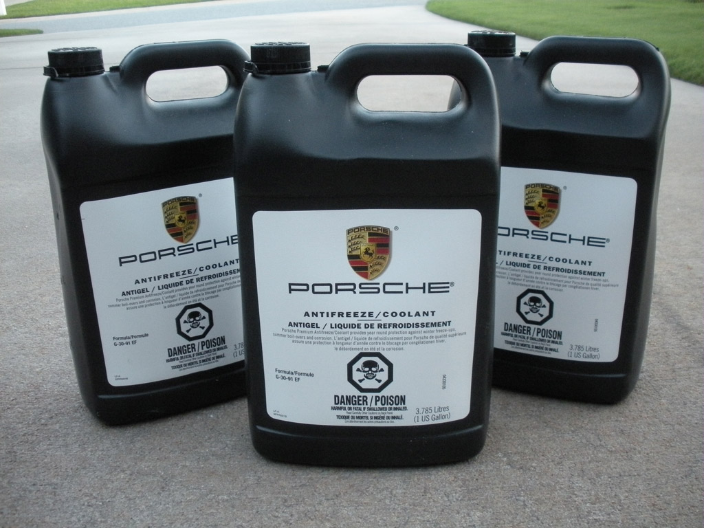 3 Sealed Bottles Of Porsche Oem Coolant - 986 Forum