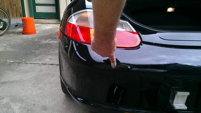 Porsche Boxster Manual Trunk Release