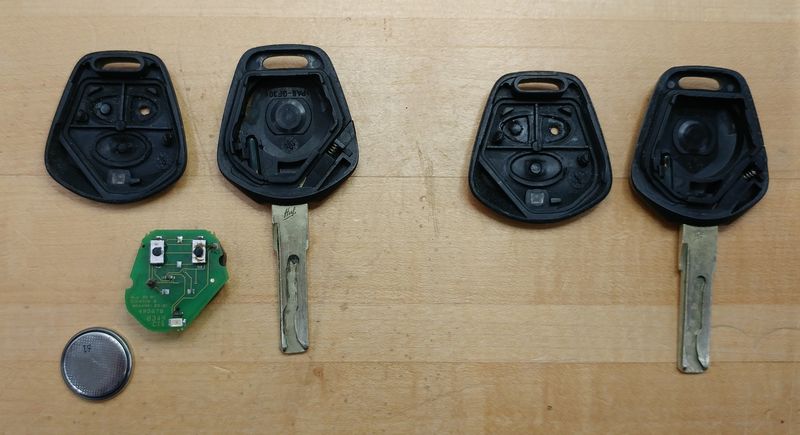 Porsche key fob battery replacement
