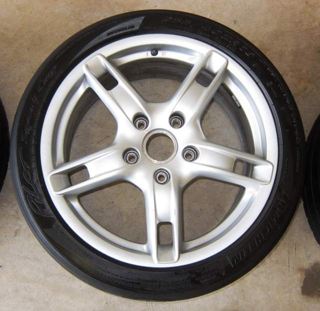 OEM Genuine Porsche 18” inch Wheels & Tires for 986, 986S, 987, 987S ...